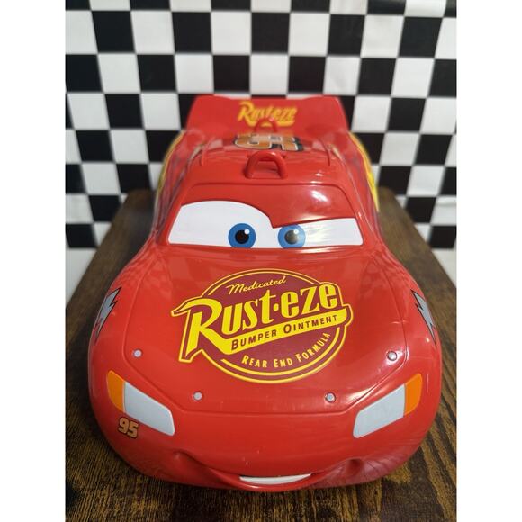 Disney Cars Lightning McQueen Popcorn Bucket Tokyo Disney Resort - No Handle - Picture 3 of 11
